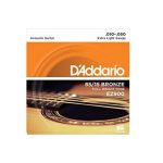 Cuerdas guitarra acústica acero D'Addario .010