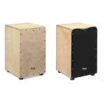 Cajón flamenco/peruano Stagg con funda incluida color negro o natural a elección.