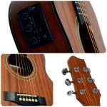 Guitarra electroacústica Travel Smiger SM-362 cuerdas de Acero - Imagen 2