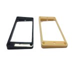 Marco humbucker curvo bajo negro o crema