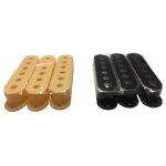 Set plásticos single coil negros o crema configuración: 48mm/50mm/52mm.