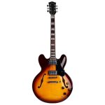 Guitarra Eléctrica Semi-Hollow Smiger Sunburst
