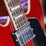 Guitarra Eléctrica Semi-Hollow Smiger Cherry - Imagen 3