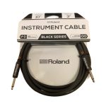Cable 1/4 plug Roland RIC-B10 black series de 3 metros