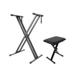 Soporte de teclado con asiento