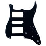 Pickguard Tipo ST HSH Negro