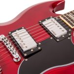 Guitarra Eléctrica Vintage VS6 ReIssued Cherry Red - Imagen 3